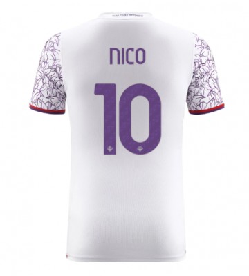 Fiorentina Nicolas Gonzalez #10 Segunda Equipación 2023-24 Manga Corta